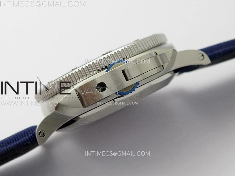 PAM1289 Y TTF Best Edition Blue Dial on Blue Leather Strap P.900 Clone